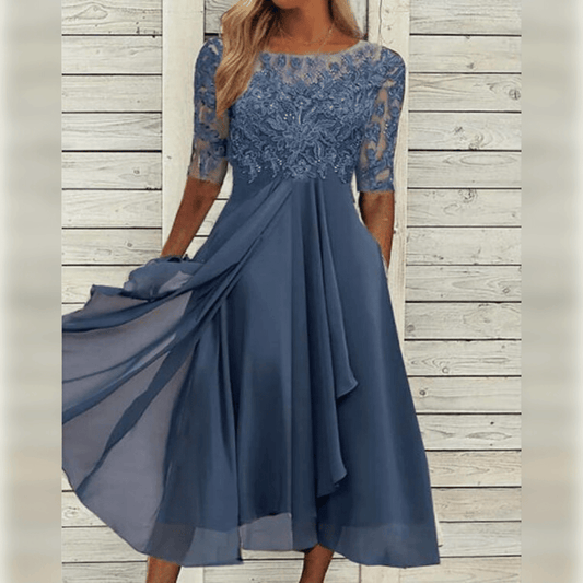 Damenkleid Midi Länge - Norvielle