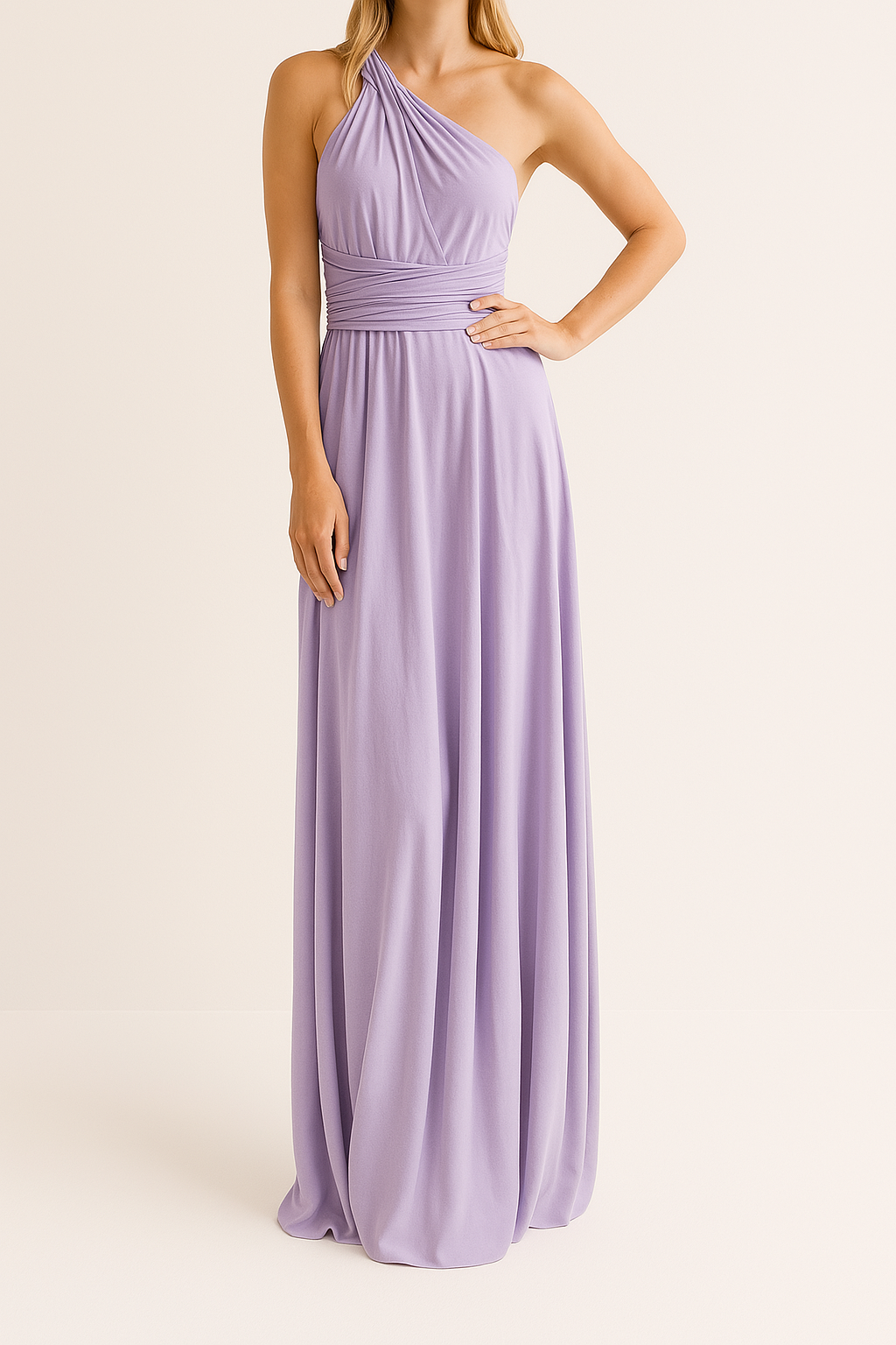 Norvielle Damen Sommerkleid Leicht Beige - Norvielle