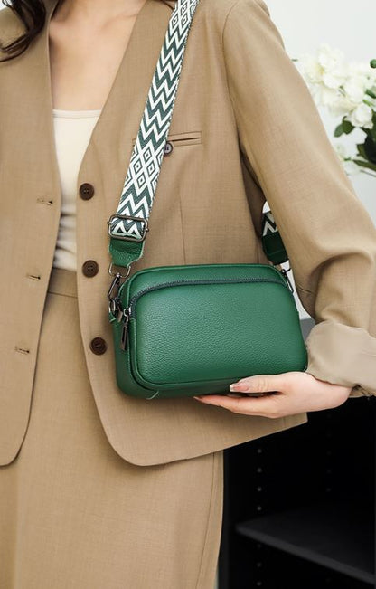 Damen Crossbody Tasche Leder