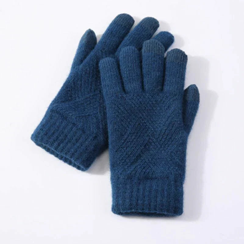 Damen Strickhandschuhe Warm Bequem