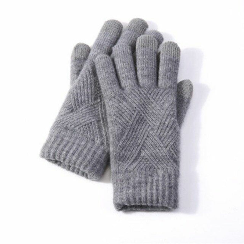 Damen Strickhandschuhe Warm Bequem