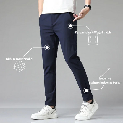Herren Alltagshosen Stretch Stoff