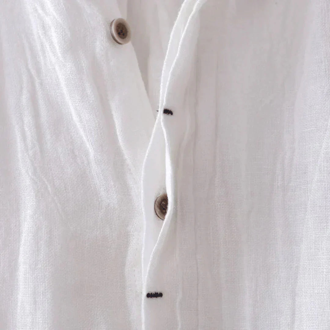 Kurzarmhemd – locker geschnitten – leicht – Button-down-Hemd – Herrenhemden-Chaps Herrenmode