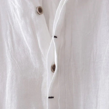 Kurzarmhemd – locker geschnitten – leicht – Button-down-Hemd – Herrenhemden-Chaps Herrenmode