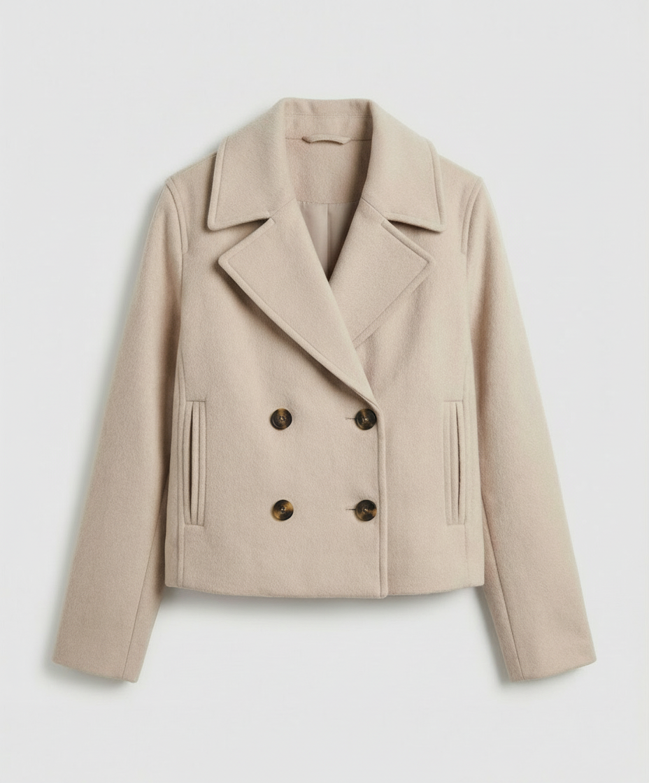 Damen Kurzjacke Doppelreihig