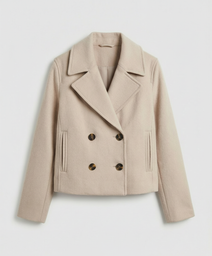 Damen Kurzjacke Doppelreihig