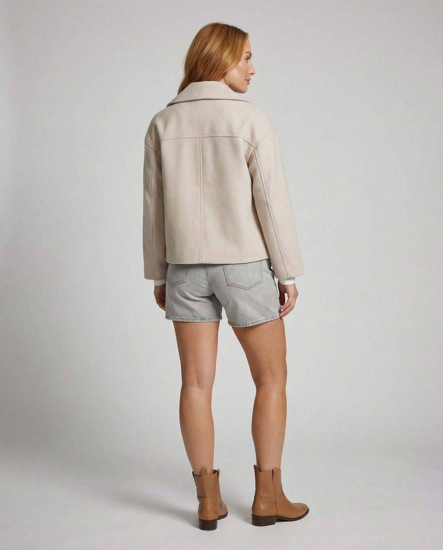 Damen Kurzjacke Doppelreihig