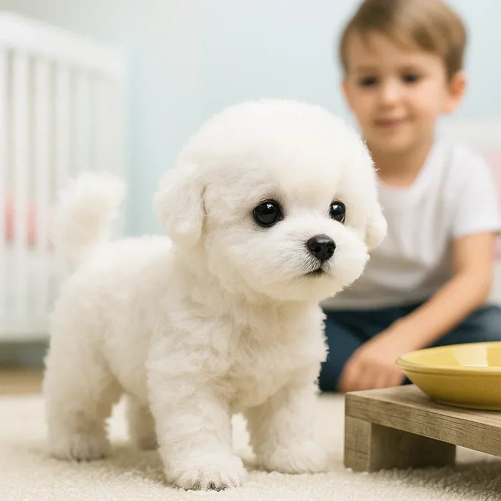 Kuschelhund Plüsch Realistisch Interaktiv - Norvielle
