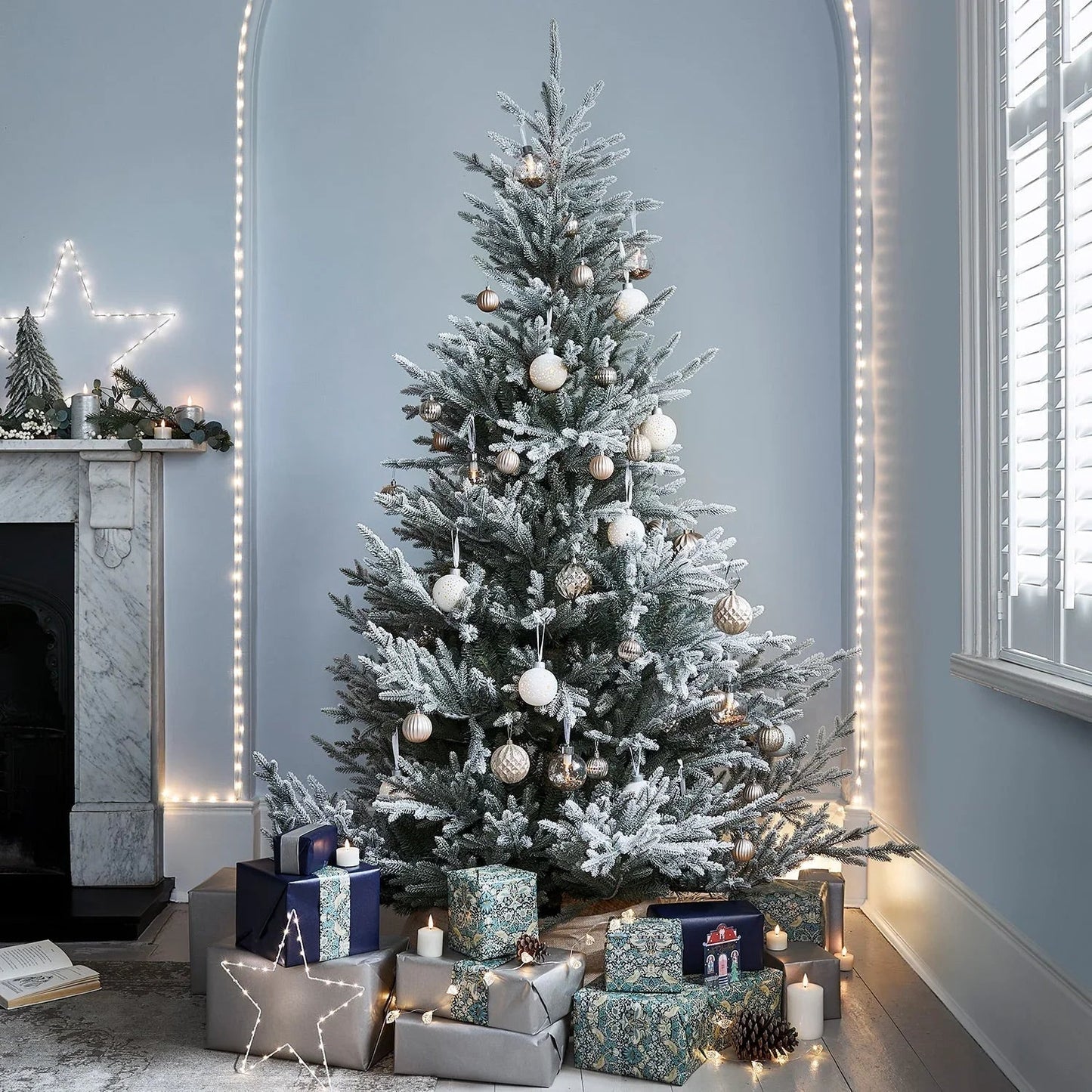 Weihnachtslichterkette Warmweißes LED-Licht