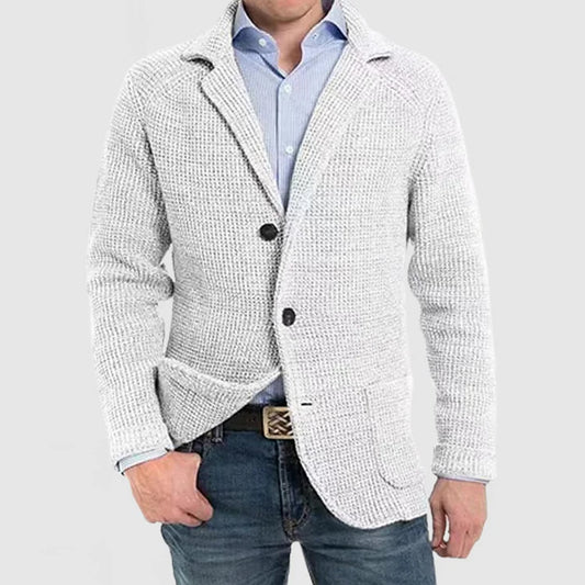 Herren Strickblazer 2-Knopf-Modell - Norvielle