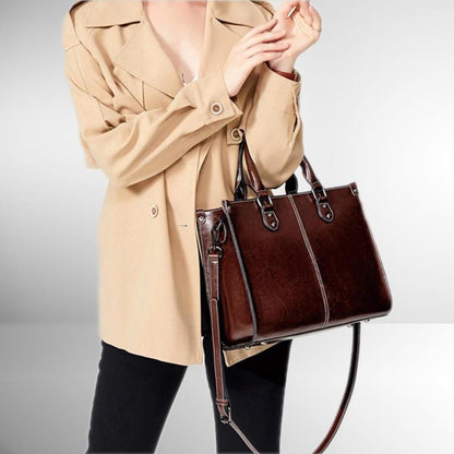 Damen Handtasche Leder Praktisch