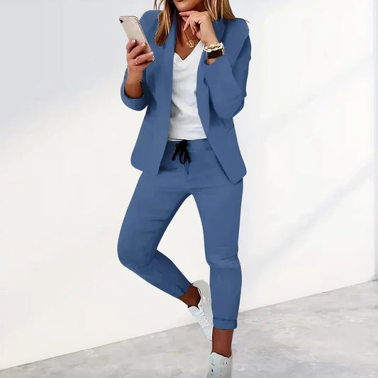 Lässiges Herren Blazer Jogginghosen Set - Norvielle