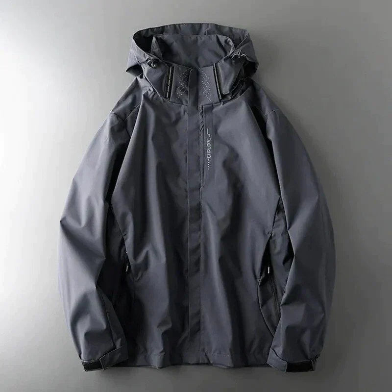 Herren Winterjacke Wetterschutz Kapuze