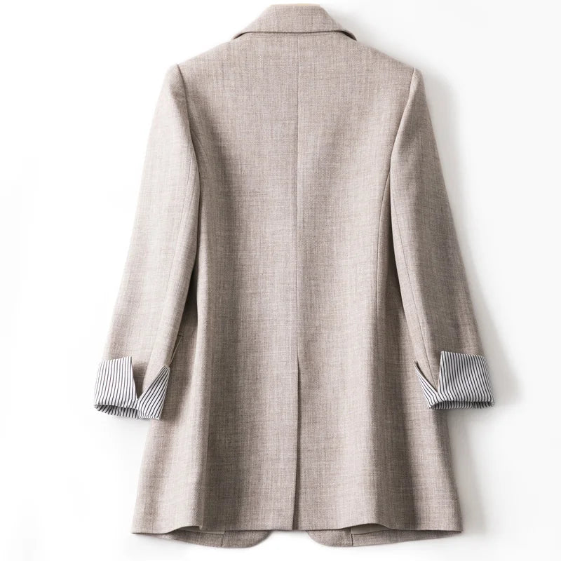 Damen Freizeitblazer Langärmelig