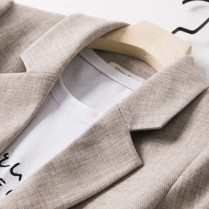 Damen Freizeitblazer Langärmelig