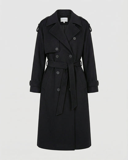 Große Damen Winterjacke aus Wolle