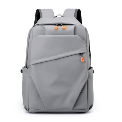 Laptop-Rucksack – Business-Rucksack für Männer mit mehreren Fächern-Grau-Chaps Herrenmode