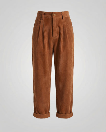 Damen Cordhose Komfort Beige