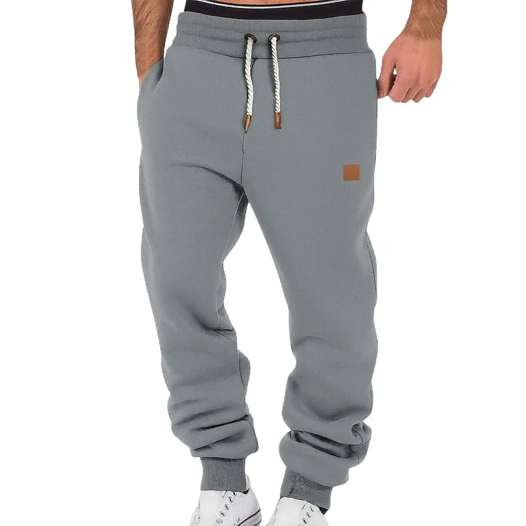Herren Jogginghose Sportlich Mit Kordelzug - Norvielle