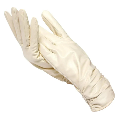 Damen Lederhandschuhe Weich Wollfütterung