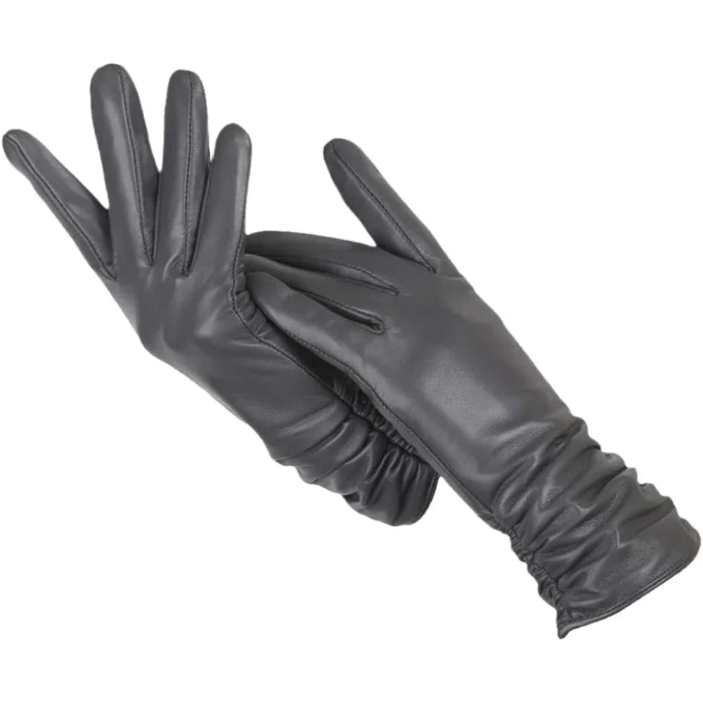 Damen Lederhandschuhe Weich Wollfütterung