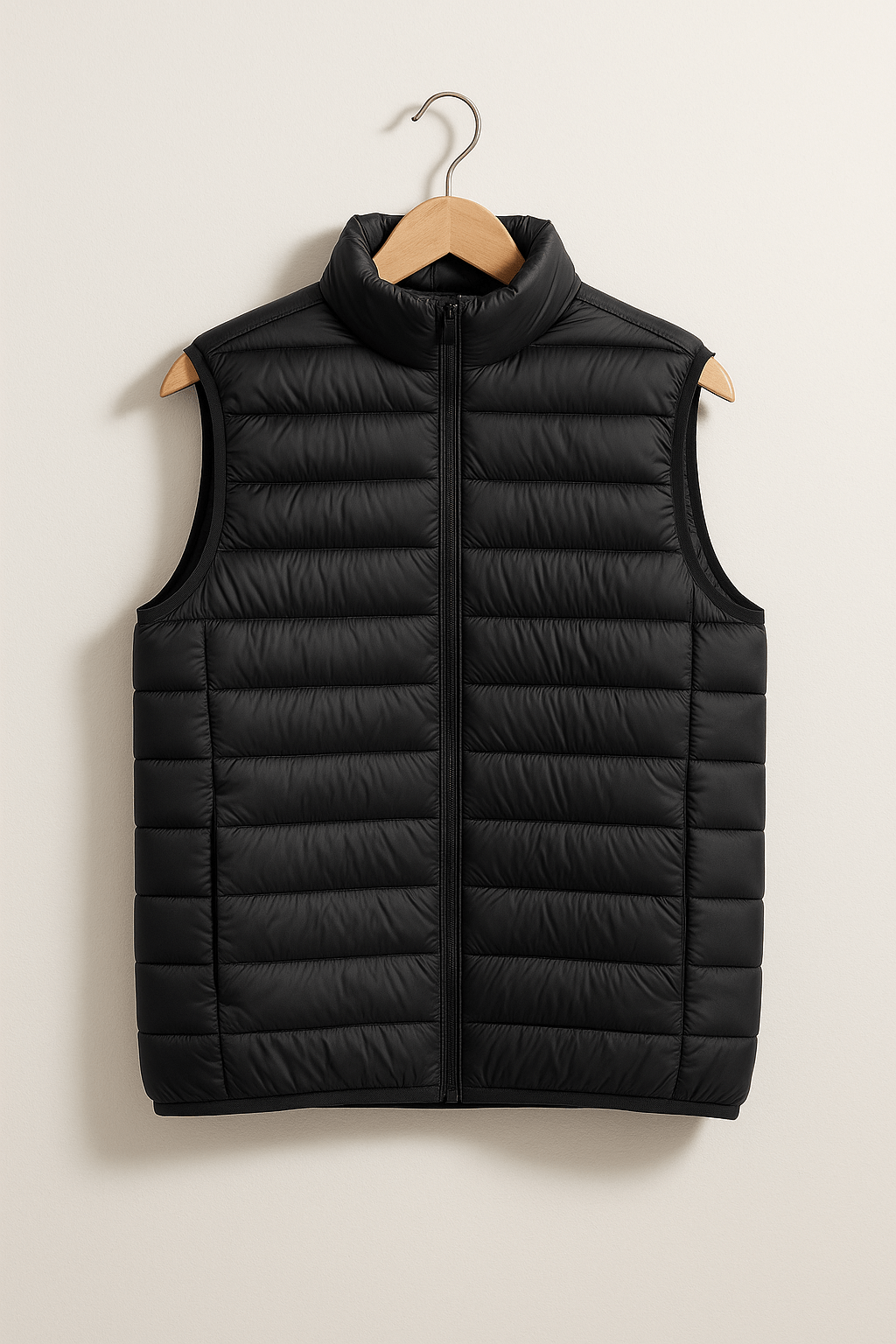 Herren Steppweste Ärmellos Nylon