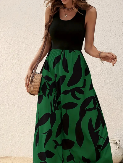 Leichtes Maxikleid von Elarova für den Sommer