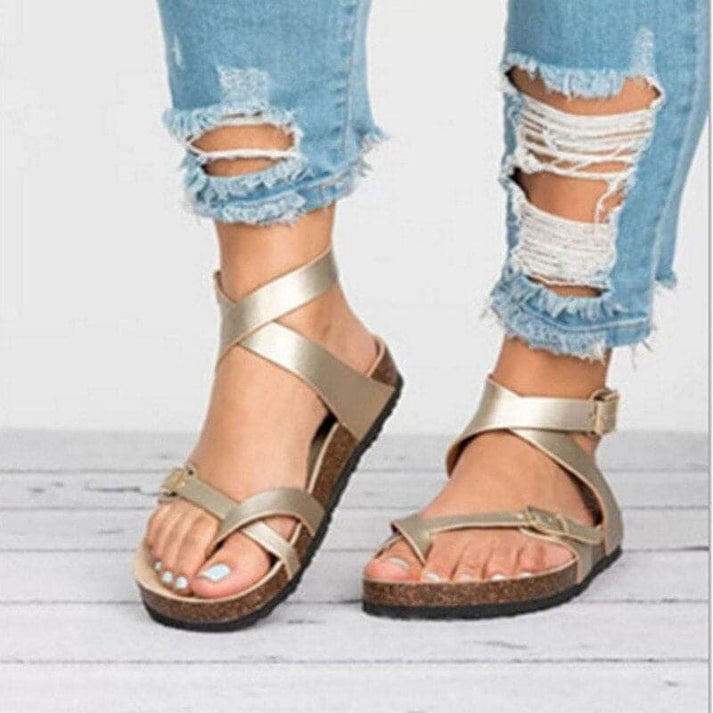 Damen Ledersandalen Klassisch