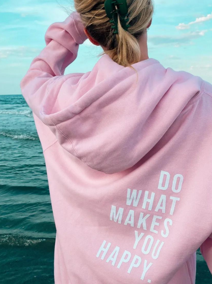 Norvielle Damen Hoodie Buchstaben-Print Bequem