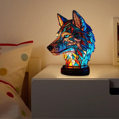LeuchtWolf Handgemachte Herz-Lampe