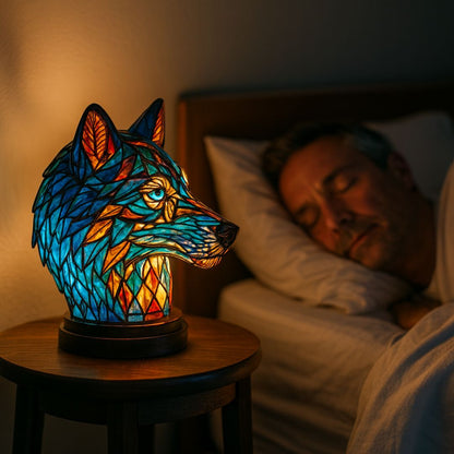 LeuchtWolf Handgemachte Herz-Lampe
