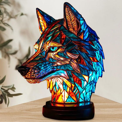 LeuchtWolf Handgemachte Herz-Lampe