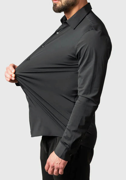 Levi Herren Stretch Hemd Glatt