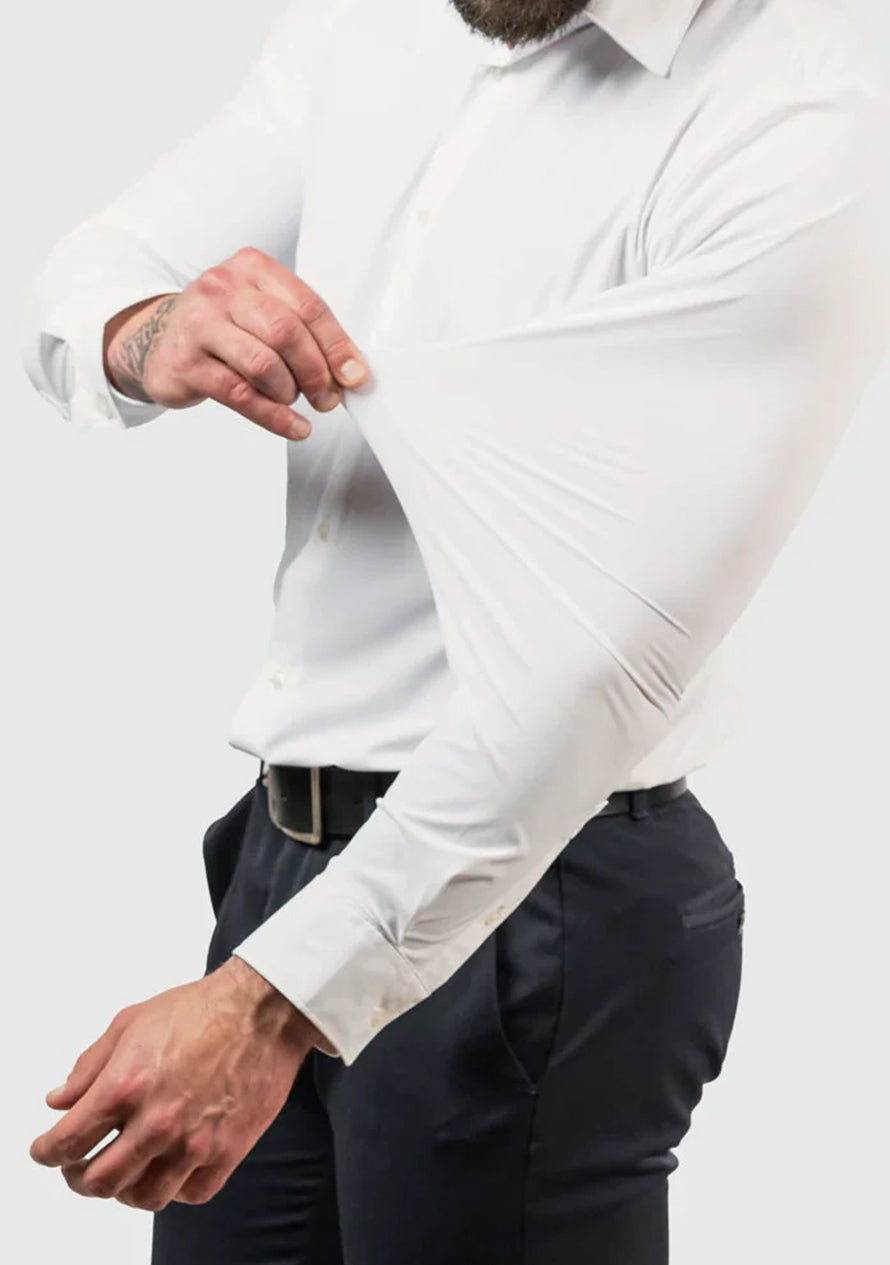 Levi Herren Stretch Hemd Glatt