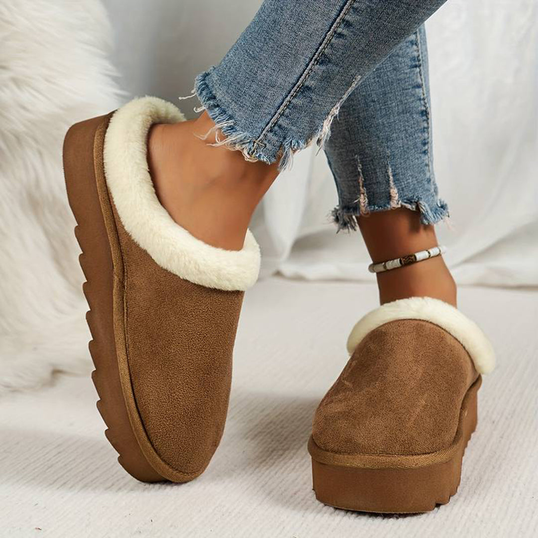 Damen Winter-Pantoffeln Weiches Fleece
