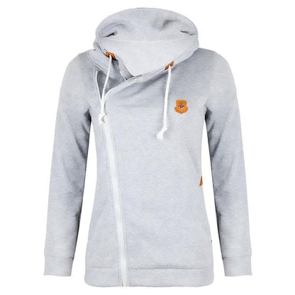 Norvielle Herren Hoodie mit Reißverschluss und Kordelzug
