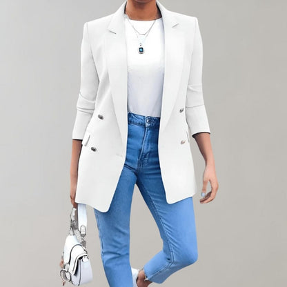 Norvielle Damen Revers-Blazer