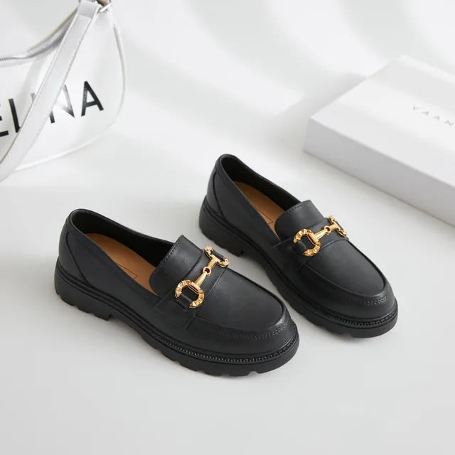 Norvielle Damen Plateau Slipper