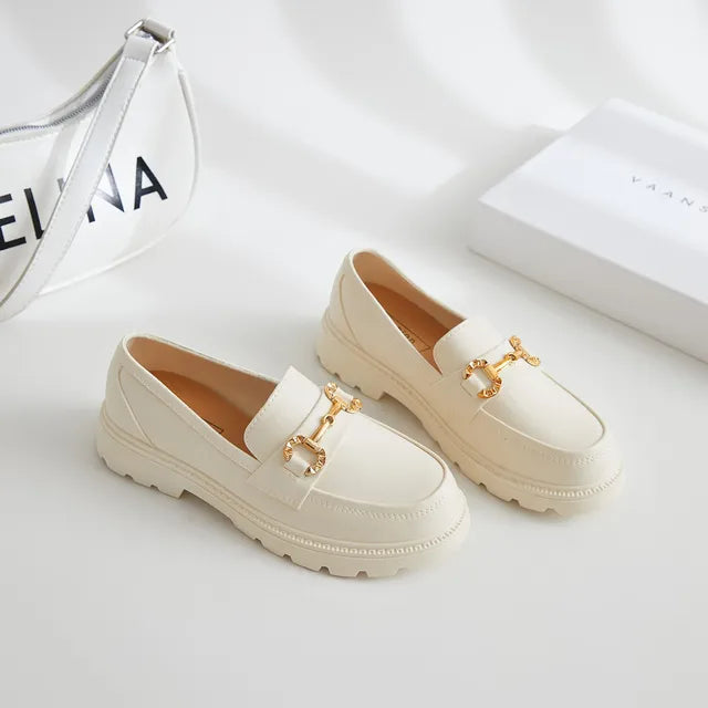 Norvielle Damen Plateau Slipper - Norvielle