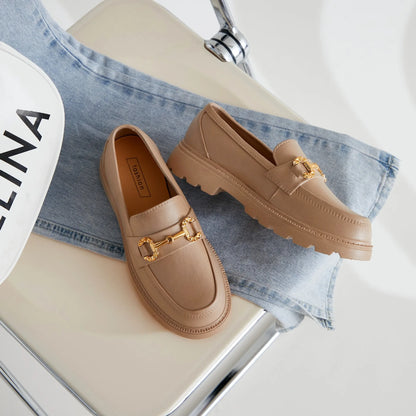 Norvielle Damen Plateau Slipper