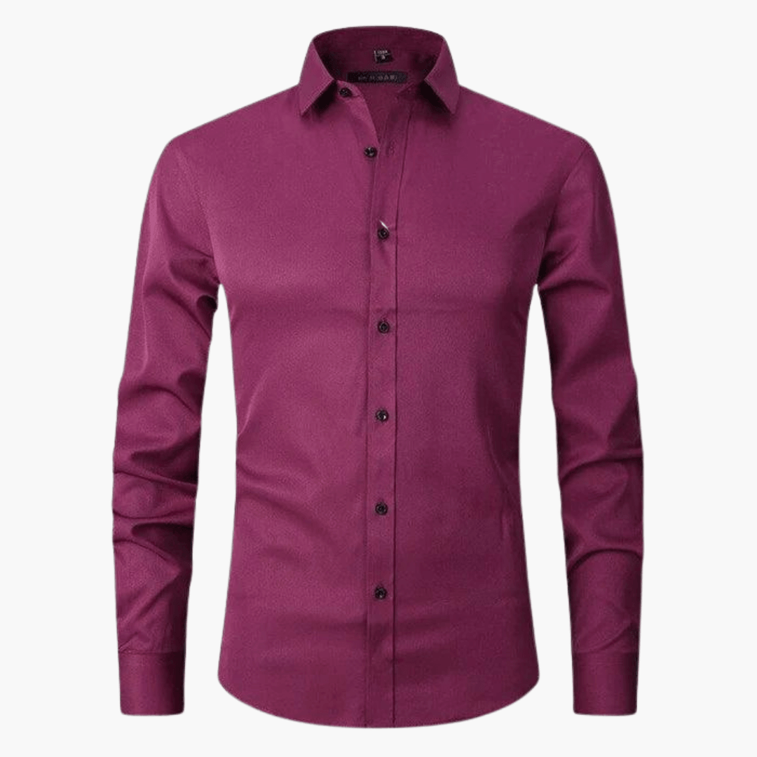 Herren Slim Fit Hemd Modern