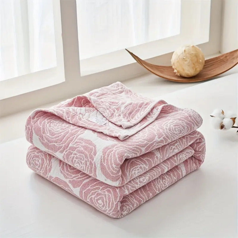 Lure Damen Baumwolldecke Rosa