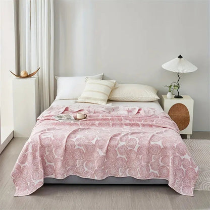 Lure Damen Baumwolldecke Rosa - Norvielle