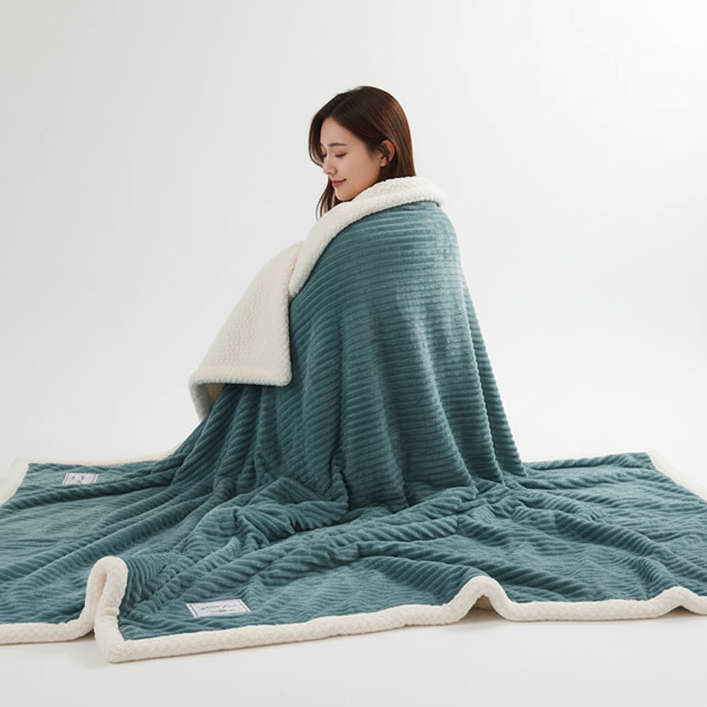 Weiche Kuscheldecke Flauschig Polyester