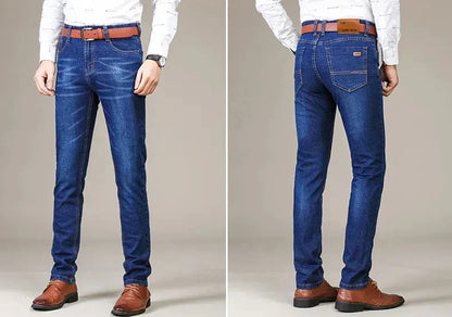 Herren Stretchjeans Gerade Geschnitten