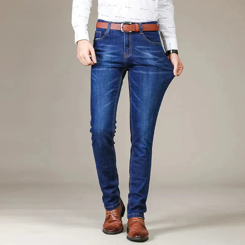 Herren Stretchjeans Gerade Geschnitten