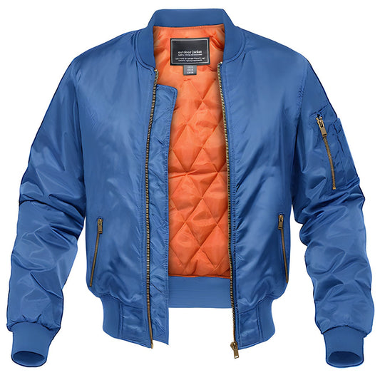 Norvielle Herren Pilotenjacke Bomberjacke - Norvielle