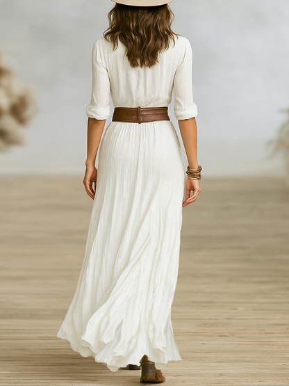 Damen Elegantes Maxikleid Britta Chic