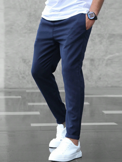 Atlden Herren Joggerhose Slim Fit Tunnelzug