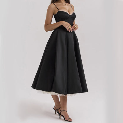 Elegantes Damenkleid Ohne Ärmel für Party